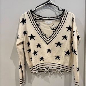 Super cute star sweater